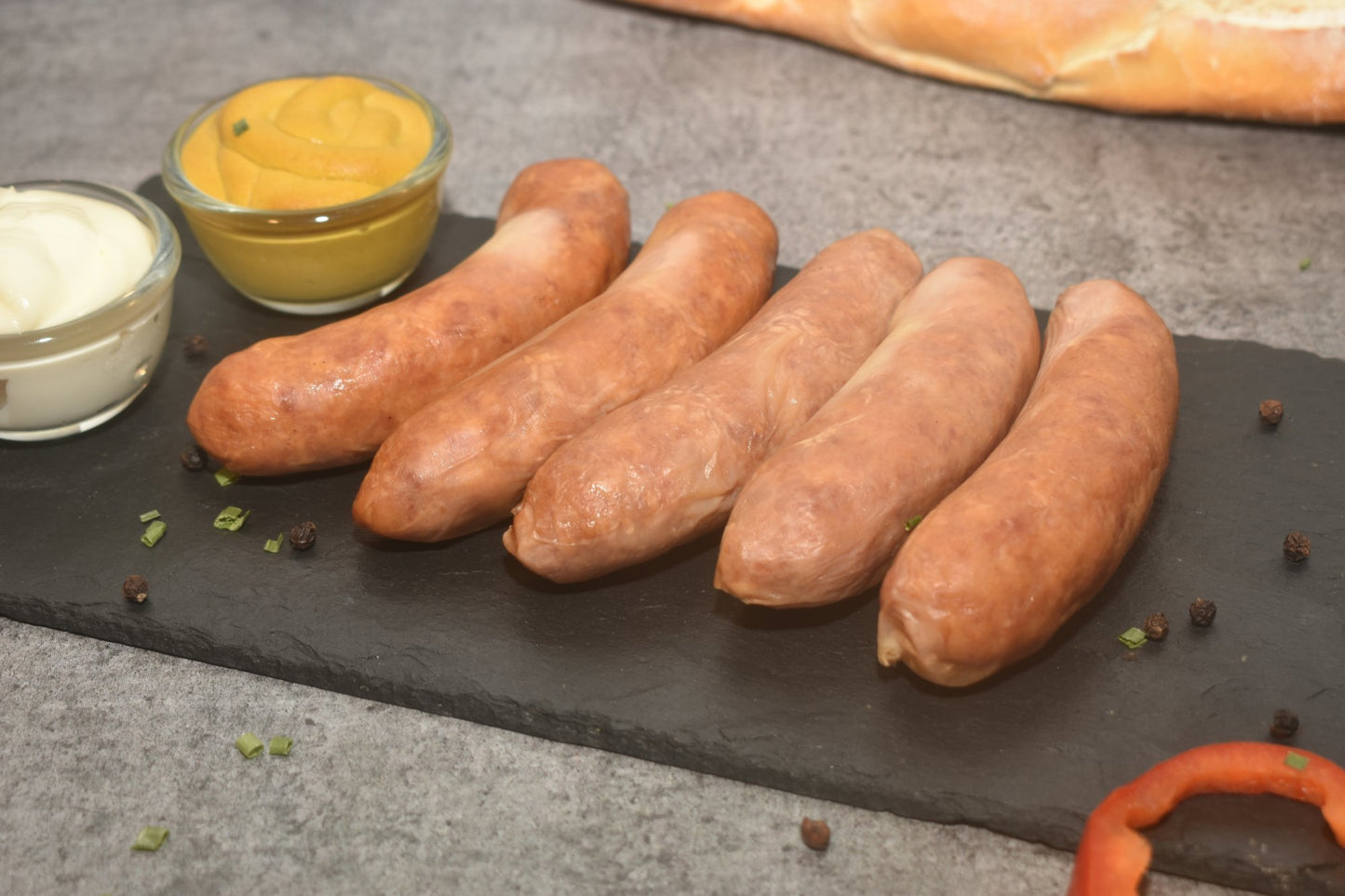 Pork Bacon Sausage Smoked